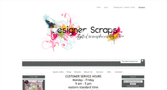 Desktop Screenshot of designerscraps.com